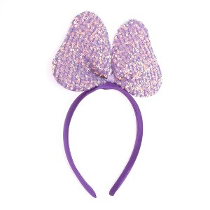 Unique Bargains Vertical Bow Headband for Halloween 1 Pc - 1 of 4
