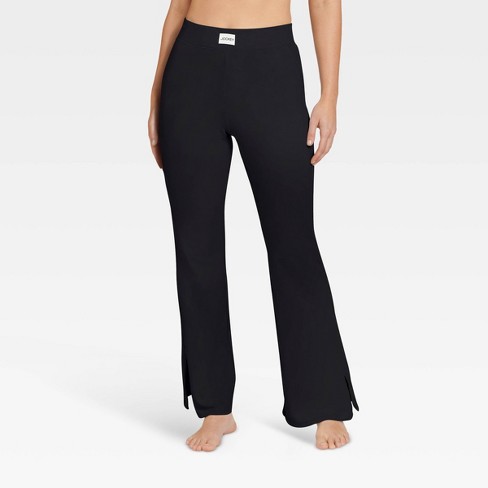 Jockey Generation™ Women's Cotton Stretch Flare Lounge Pants - Black XL
