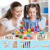 Animal Shape Sorting and Stacking Toy, Montessori Early Learning Set for Toddlers Ages 2-4 - 2 of 4