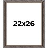 PosterPalooza | Ornate Black Picture Frame - UV Acrylic, Foam Board Backing, Hanging Hardware - 2 of 4