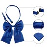 Allegra K Women's Pre-Tied Bowknot Adjustable Neck Solid Color Bow Tie - 4 of 4