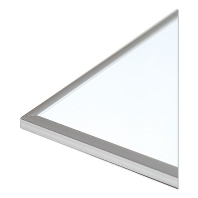 Silver Aluminum Frame Magnetic Dry Erase Whiteboard, 20" x 16"