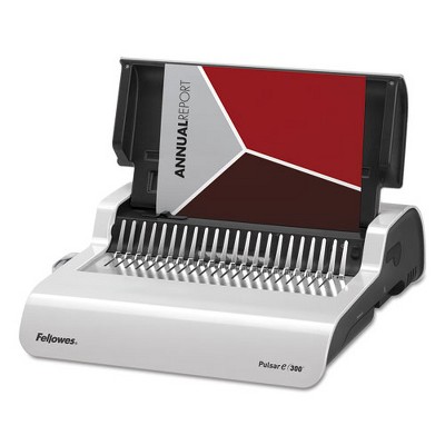 Fellowes Pulsar Electric Comb Binding System 300 Sheets 17 x 15.38 x 5.13 White