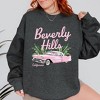 Simply Sage Market Women's Graphic Sweatshirt Beverly Hills Retro Car - 2 of 3