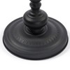 Syemin End Tables Vintage Metal Coffee Table End Table Round Side Table Nightstand Accent Table Decorative Living Room, Black, 15.7"*15.7"*21.2" - 4 of 4