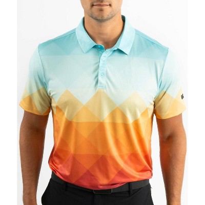 Men's Arizona Sunset Golf Polo - Yatta Golf