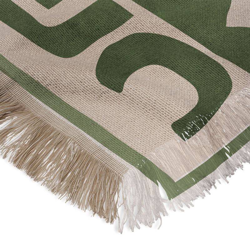 Nadja Organic Contemporary Modern 56"x46" Woven Throw Blanket - Deny Designs, 5 of 6