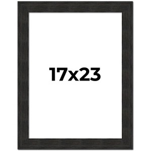 PosterPalooza | Contemporary Black Picture Frame - UV Acrylic, Foam Board Backing, Hanging Hardware - 1 of 4