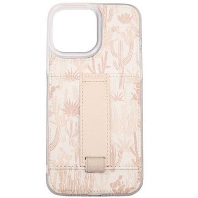 Walli Cases Cactus Flower by Alyssa Johnson with Wallet and Finger Strap