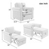 NicBex Convertible Sleeper Chair,Modern  Multi-Function Folding Sofa Bed,Couches with Linen Fabrics for Living Room - 3 of 4