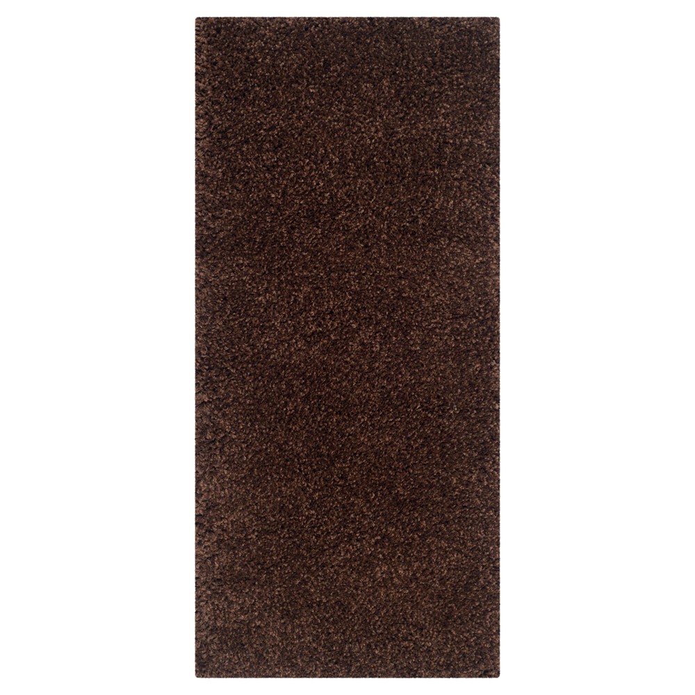 2'3inx5' Quincy Rug Brown - Safavieh