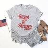 Simply Sage Market Women's Stars And Stripes Retro Short Sleeve Graphic Tee - 2 of 2