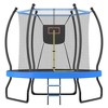 8/10FT Trampoline with Basketball Hoop, Enclosure net & Ladder, Outdoor Trampoline for Kids, Recreational Backyard Trampoline - ModernLuxe - 2 of 4