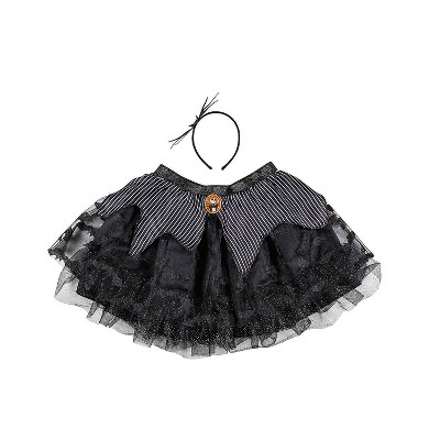 Disney Boys' The Nightmare Before Christmas Jack Skellington Halloween Tutu Costume Kit - Multicolor - One Size Fits Most