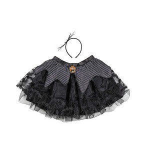 Disney Boys' The Nightmare Before Christmas Jack Skellington Halloween Tutu Costume Kit - Multicolor - One Size Fits Most - 1 of 1