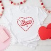 Simply Sage Market Women's Love Heart Outline Short Sleeve Graphic Tee - 3 of 3