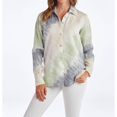 Women's Collared Button Down - red haute