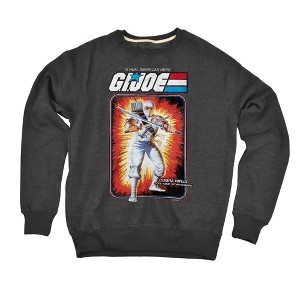 G.I. Joe Storm Shadow Card Slim Fit Crewneck Sweatshirt - 1 of 4