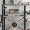 6-Tier Extra Wide Kitchen Bakers Rack with Sliding Drawer & Power Outlet - Industrial Storage Cart - 4 of 4