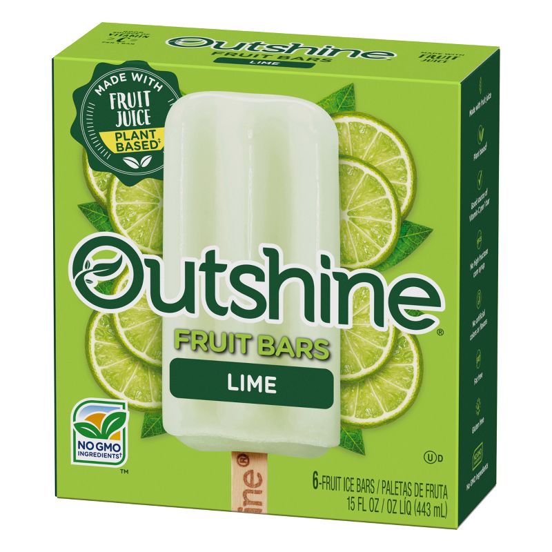 Outshine Lime Frozen Fruit Bar - 6ct, 6 of 14