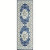 Boho Vintage Rug, Washable Floral Print Low-Pile Non-Slip Rubber Backing Carpet for Living Room, Bedroom, Office, Dining - 3 of 4