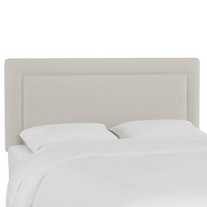 Skyline Furniture Empire Striped Upholstered Headboard - 1 of 4