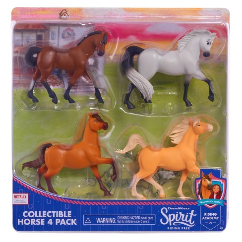 Spirit Riding Free Collectible Horse 4 Pack - image 1 of 4