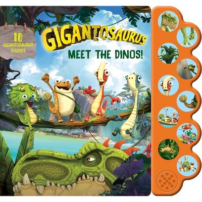 Gigantosaurus: Meet the Dinos! - (10-Button Sound Books) by  Editors of Studio Fun International (Board Book)