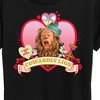 Women's - Wizard of Oz - Cowardly Lion Heart Short Sleeve Graphic T-Shirt - 2 of 4