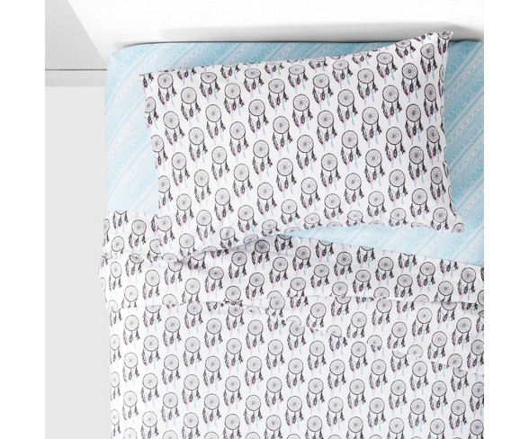 Full Dare To Dream Sheet Set Gray - Quiltie By Hi
