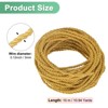 Unique Bargains Soft Polyester Decorative Cord Twisted Rope Trim 1 Pc - 3 of 4