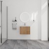 SEVOBAL Bathroom Vanities 24 Inch Bathroom Cabinet With Sink Soft Close Doors for Bathroom, Beige, 23.6"*18.1"*19.3" - 2 of 4