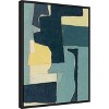 Amanti Art Blue Note II by Rob Delamater Canvas Wall Art Print Framed 18 x 24-in. - 3 of 4