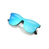 Anna-Kaci Unisex Classic Square Frame Sunglasses with UV400 Protection and Lightweight Design for Casual Look - 3 of 3