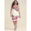 VENUS Womens Ruffle Trim Detail Dress - 3 of 3