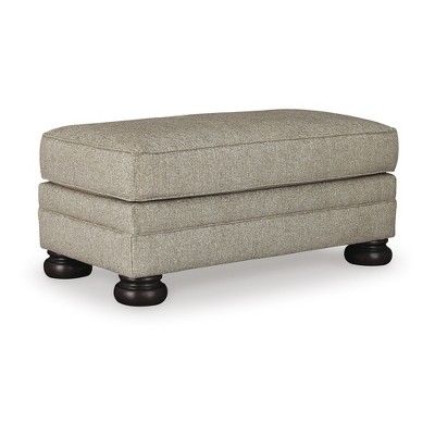 Signature Design by Ashley Casual Kananwood Ottoman Textured Oatmeal