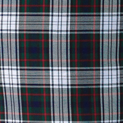 evergreen/white plaid