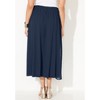 Catherines Women's Plus Size Flowy Chiffon Skirt - image 3 of 4