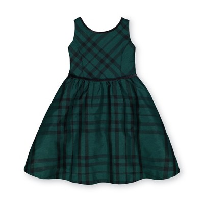 Hope & Henry Girls' Taffeta High-Low Party Dress, Infant