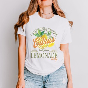 Simply Sage Market California Grown Lemonade  Short Sleeve Tee - 1 of 4