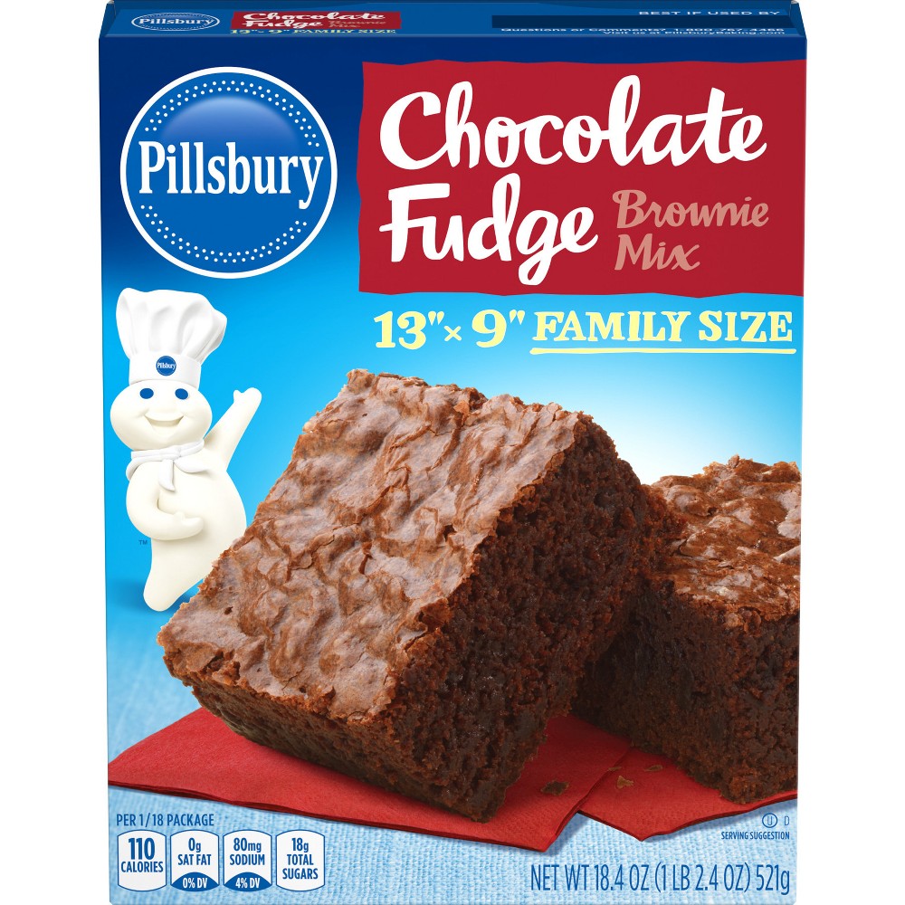 UPC 051500555385 product image for Pillsbury Chocolate Fudge Brownie Mix - 19.5oz | upcitemdb.com