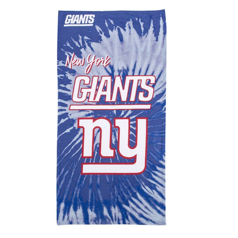 NFL New York Giants Pyschedelic Beach Towel, 1 of 7