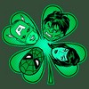 Juniors Womens Marvel St. Patrick's Day Hero Four-Leaf Clover Festival Muscle Tee - 2 of 4