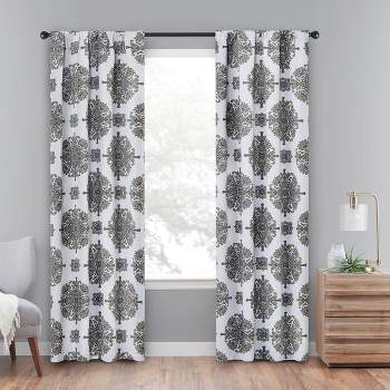 Olivia Thermaweave Blackout Curtain Panel - Eclipse