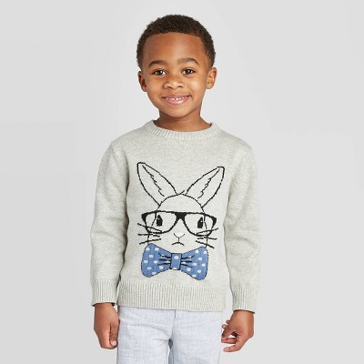cat and jack bunny sweater