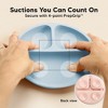 3-Pack Prep Suction Plates for Baby, 100% Silicone Toddler Plates, BPA-Free Divided Baby Plates with Suction - 3 of 4
