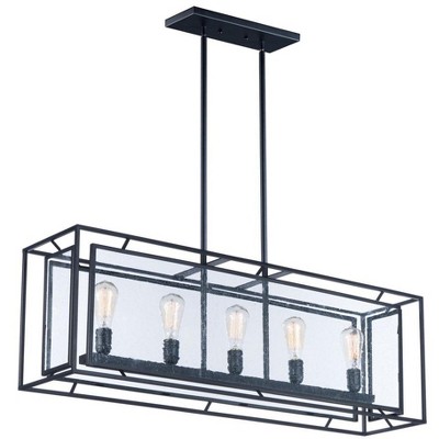 Maxim Lighting Era 5 - Light Pendant in  Black