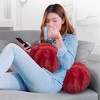 Cheer Collection 10" Plush Ball Throw Pillow with Removable Washable Cover - 3 of 4