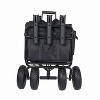 Hrinhom 50.5"W Fishing Cart Beach Cart Collapsible Wagon,Heavy Duty Garden Cart with Storage Pockets - 4 of 4