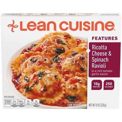 Lean Cuisine Frozen Marketplace Ricotta Cheese and Spinach Ravioli - 8oz